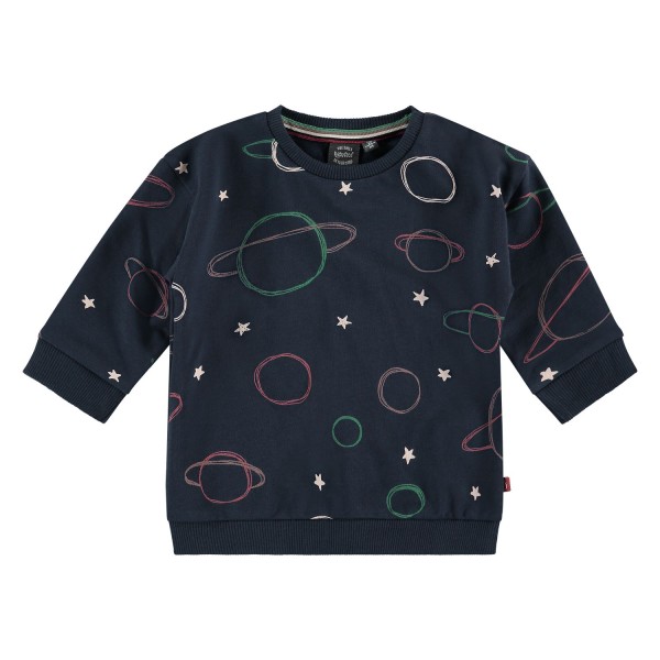 Sweatshirt dark royal Planeten