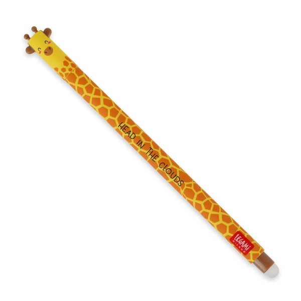 Löschbaren Gelstift - Erasable Pen mit Giraffen Motiv