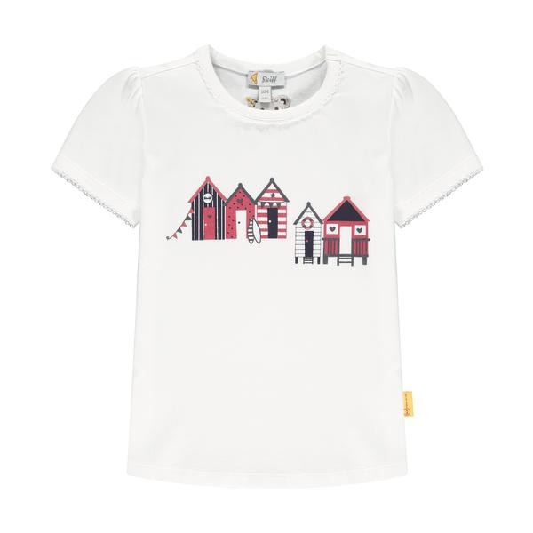 T-Shirt weiß Häuser 92