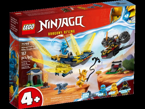 LEGO NINJAGO Duell zwischen Nya und Arins