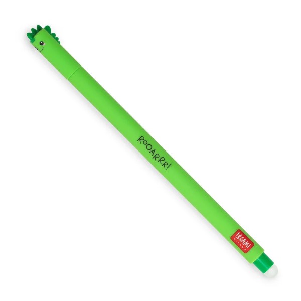 Löschbaren Gelstift - Erasable Pen mit Dino-Motiv