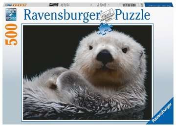 Puzzle 500 Teile Süßer kleiner Otter