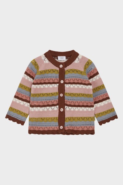 Strickjacke Cardigan Carren dusty rosa