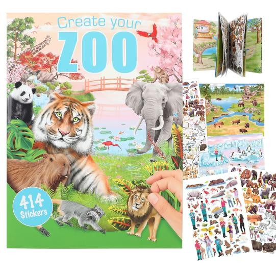 Stickerbuch Create your Zoo