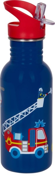 Edelstahlflasche Feuerwehr ( Wenn ich mal groß bin)