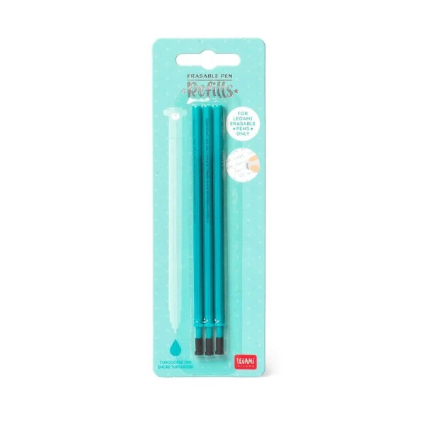 Ersatzmine für löschbaren Gelstift - Erasable Pen türkis