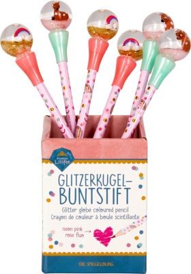 Glitzerkugel-Buntstift - Prinzessin Lillifee, sort