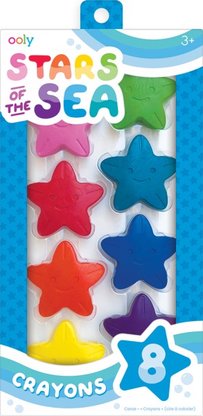 Stars of Sea Crayon