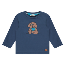 Shirt Hund blue