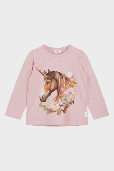 Shirt Alma Einhorn dusty rosa