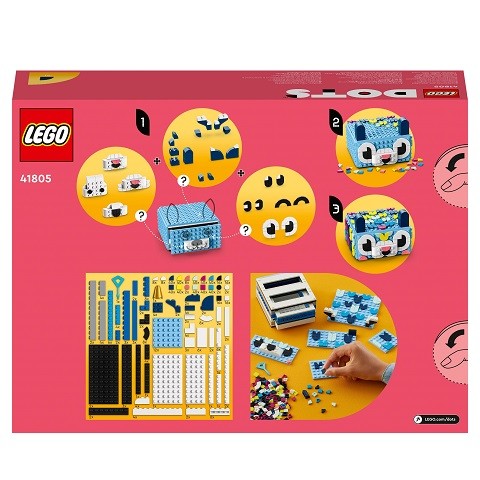 LEGO DOTS Tier-Kreativbox mit Schubfach