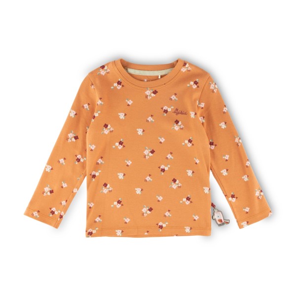 LANGARMSHIRT MIT BLÜMCHEN PRINT