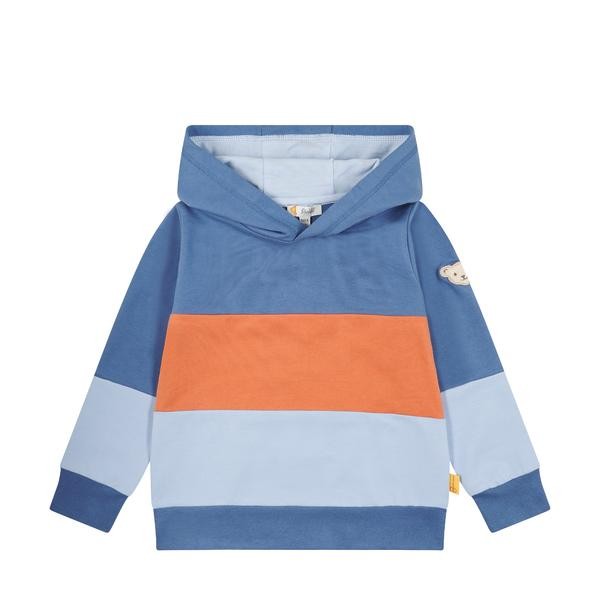 Kapuzensweatshirt bijou blue