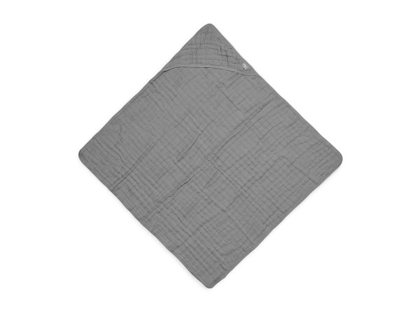 Kapuzenhandtuch Wrinkled 75x75 cm - Storm Grey