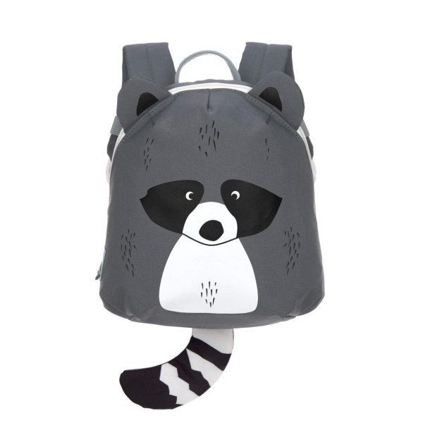 Kindergartenrucksack Tiny - Waschbär, Grau