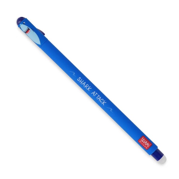 Löschbaren Gelstift - Erasable Pen mit Hai-Motiv