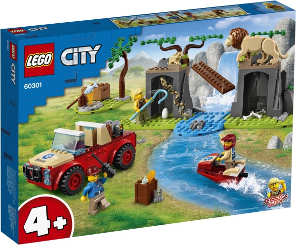 Lego City Tierrettungs Geländewagen