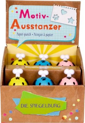 Motiv-Ausstanzer Hund - Bunte Geschenke, sort.