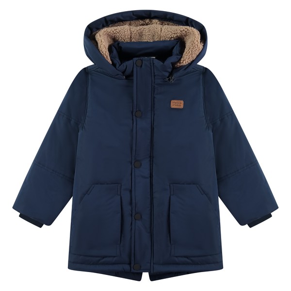 Winterjacke indigo