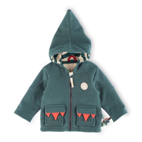 Fleecejacke Dino grün