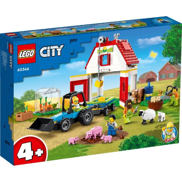 Lego City Bauernhof mit Tieren