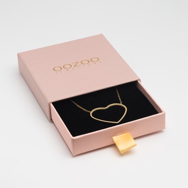 OOZOO Halskette "Big Heart" - Gold