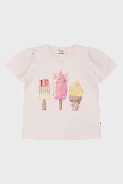 T-Shirt Amna rosa Eis