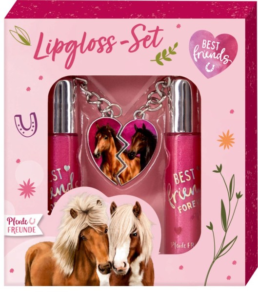 Lipgloss-Set Beste friends Pferdefreunde