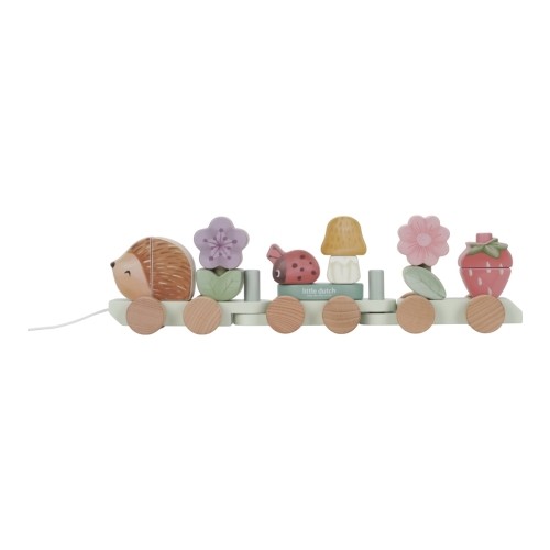 Holz-Zug Igel Fairy Garden Little Dutch