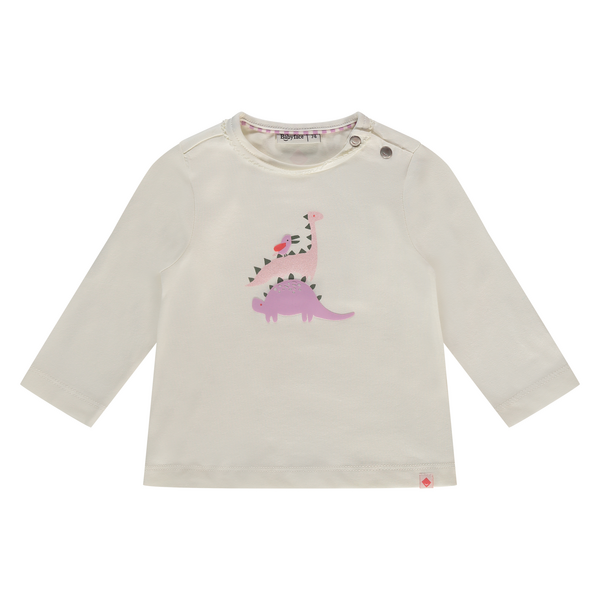 Langarmshirt ivory Dino