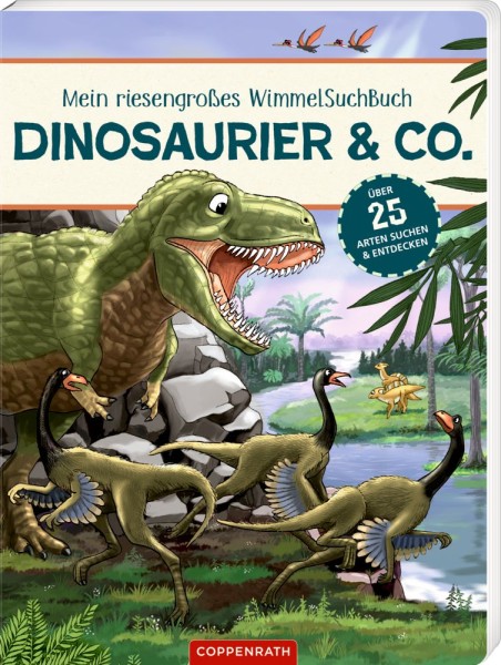 Mein riesengr. WimmelSuchBuch: Dinosaurier & Co