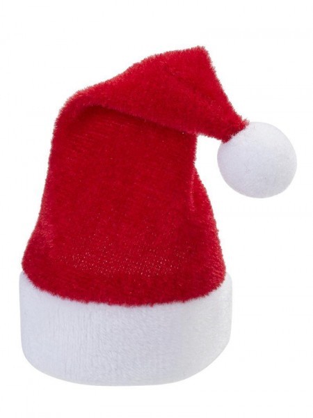Nikolausmütze rot-weiß,7 x 11cm