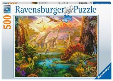 Puzzle 500 Teile Im Dinoland