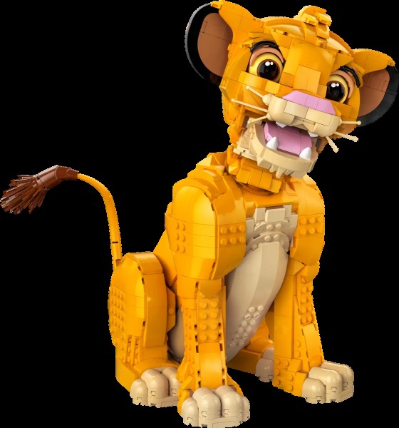 Lego Disney Simba, der junge König der Löwen